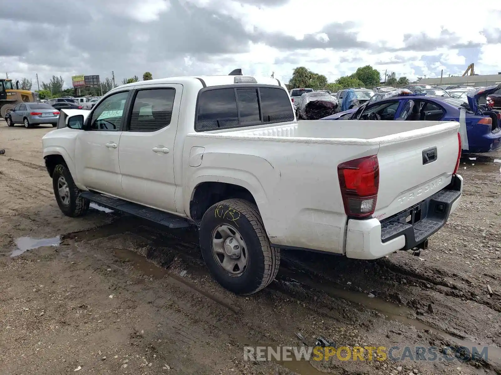 3 Photograph of a damaged car 5TFAX5GNXLX180646 TOYOTA TACOMA 2020