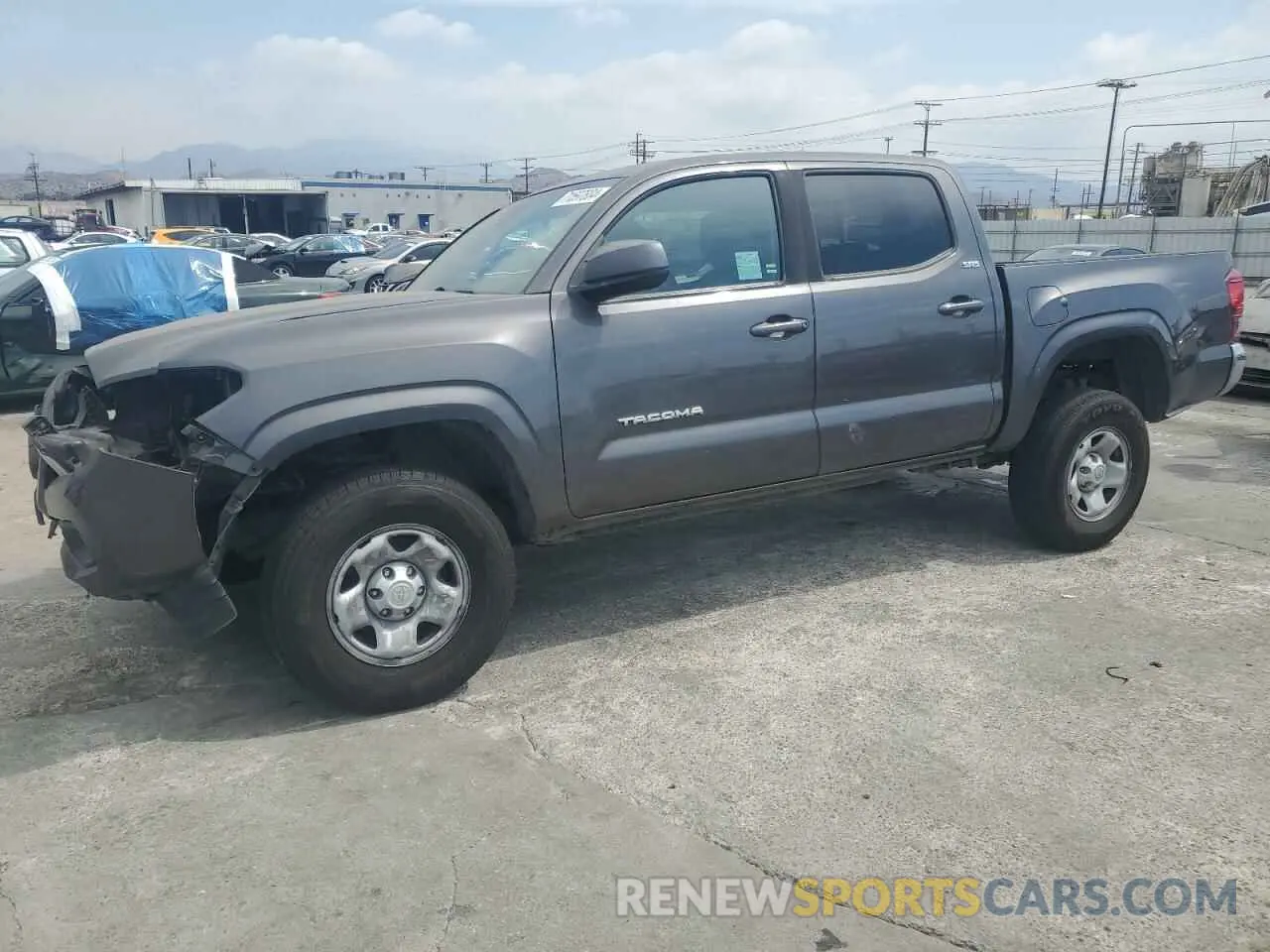 1 Photograph of a damaged car 5TFAX5GNXLX180842 TOYOTA TACOMA 2020