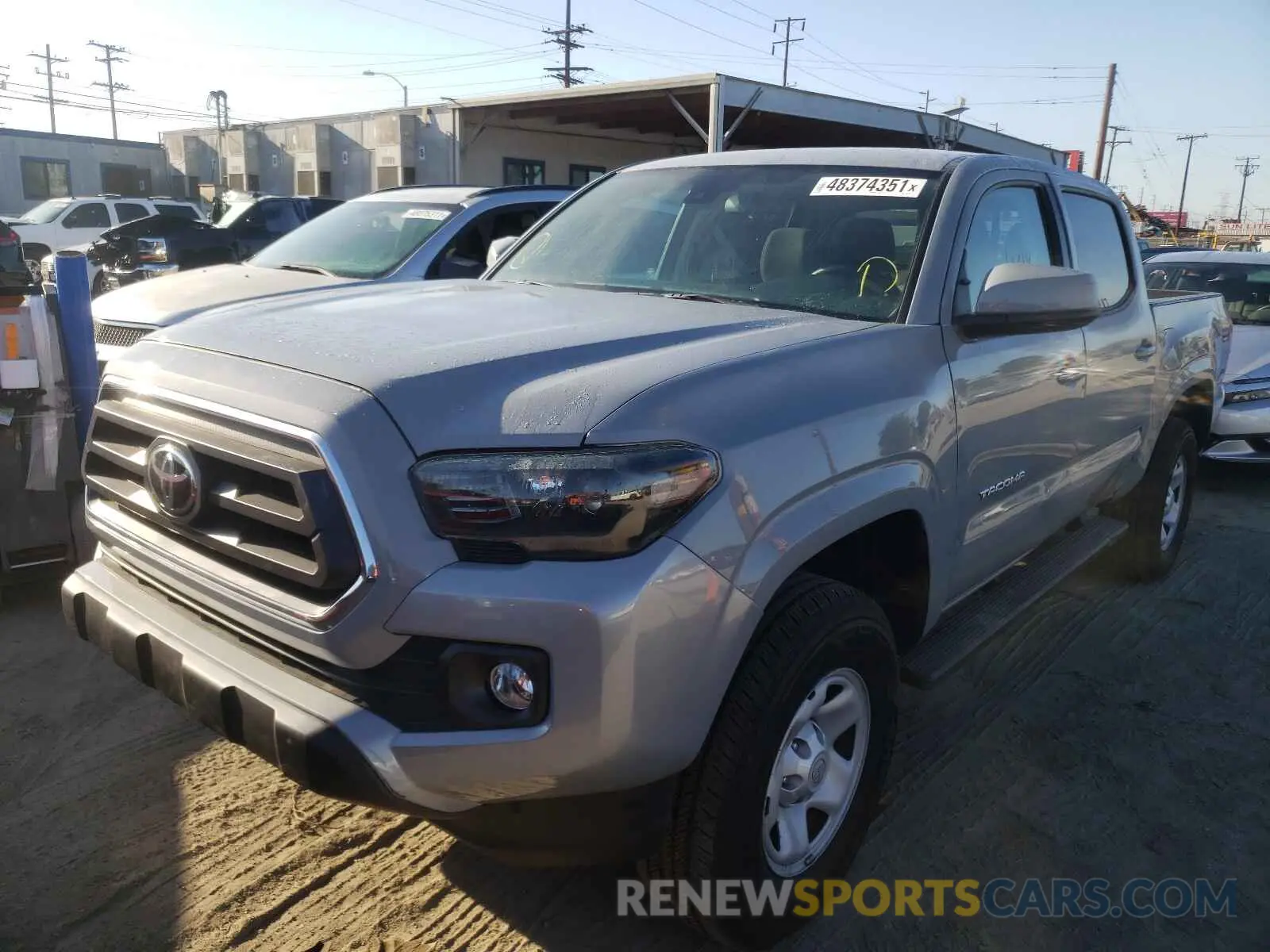 2 Photograph of a damaged car 5TFAX5GNXLX188116 TOYOTA TACOMA 2020