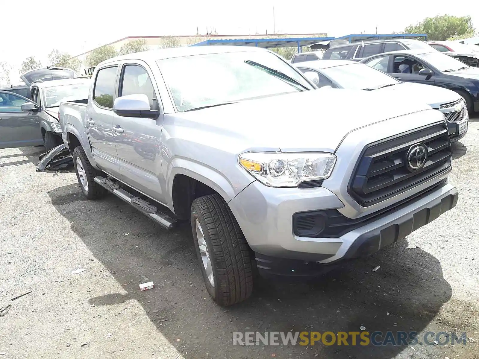 1 Photograph of a damaged car 5TFAX5GNXLX188407 TOYOTA TACOMA 2020