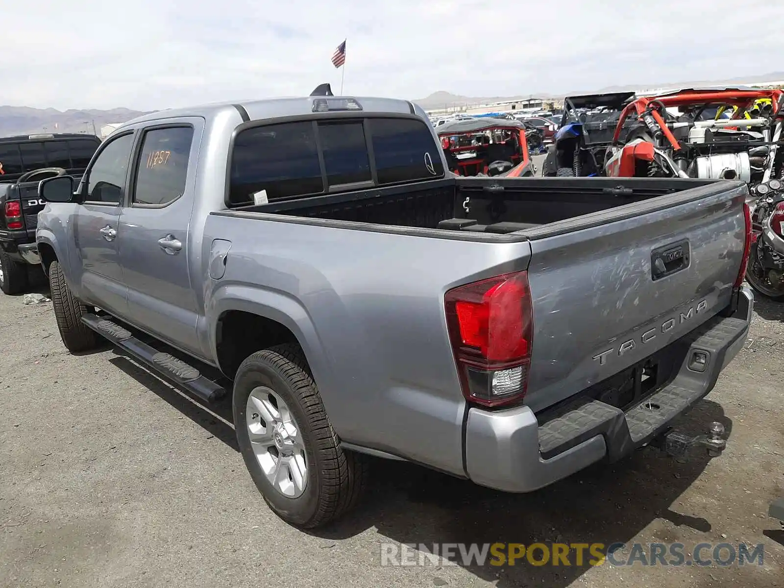 3 Photograph of a damaged car 5TFAX5GNXLX188407 TOYOTA TACOMA 2020