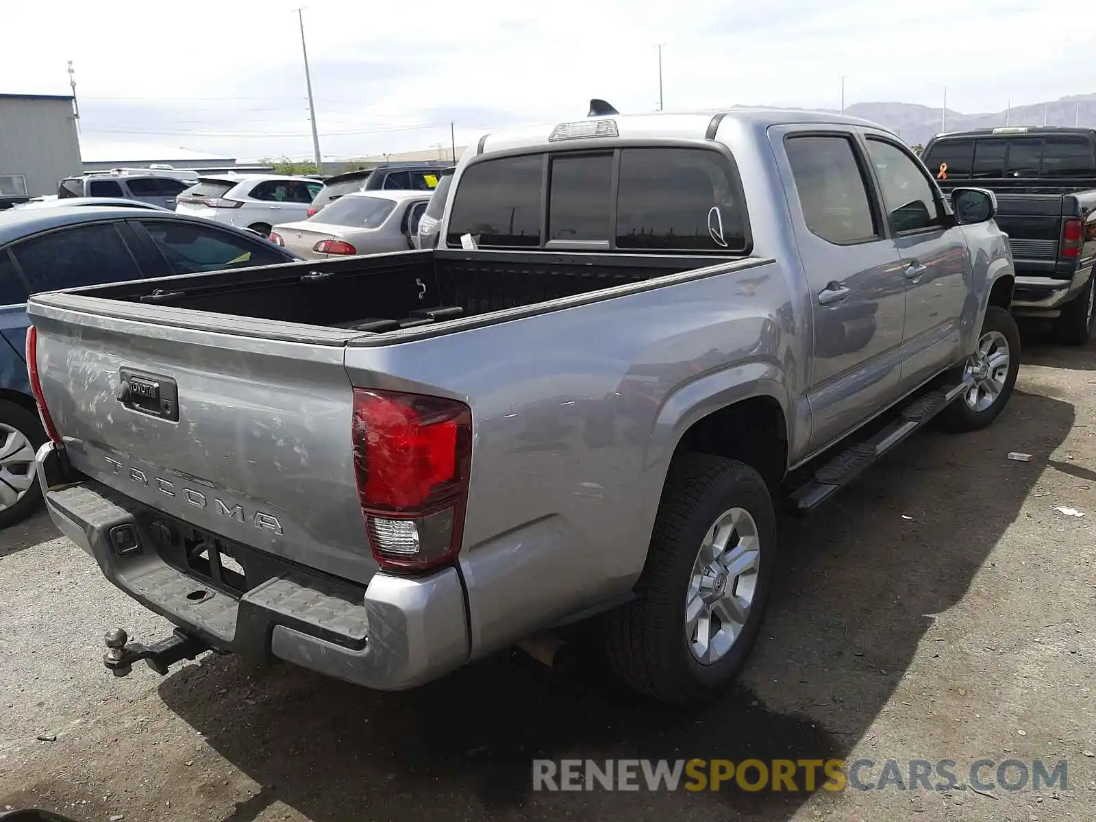 4 Photograph of a damaged car 5TFAX5GNXLX188407 TOYOTA TACOMA 2020