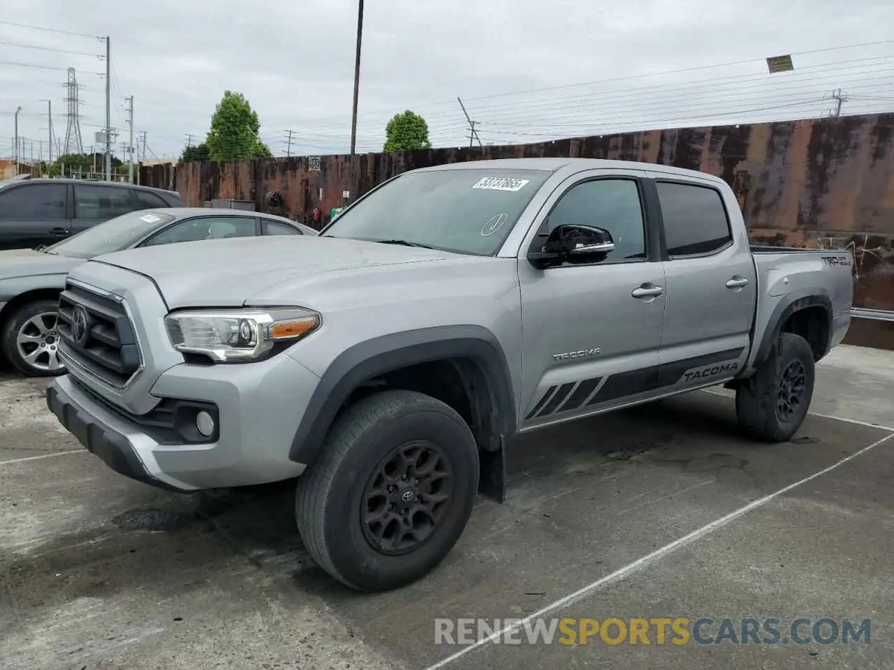 1 Photograph of a damaged car 5TFAZ5CN0LX094746 TOYOTA TACOMA 2020