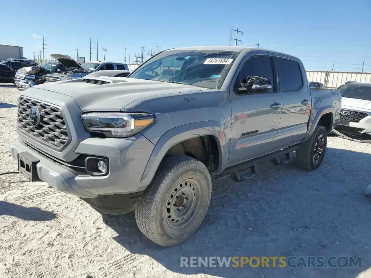 1 Photograph of a damaged car 5TFAZ5CN5LX094399 TOYOTA TACOMA 2020