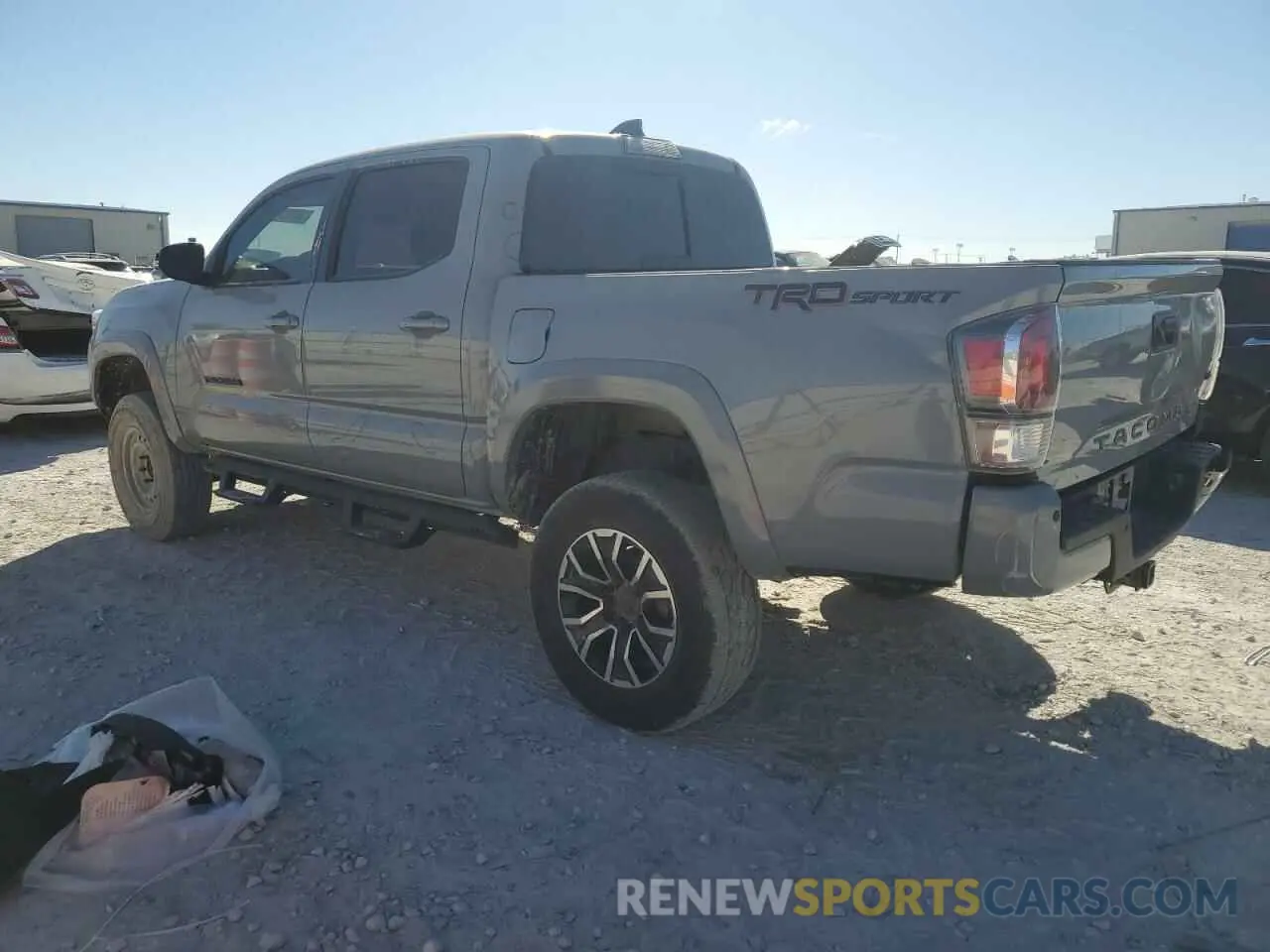 2 Photograph of a damaged car 5TFAZ5CN5LX094399 TOYOTA TACOMA 2020