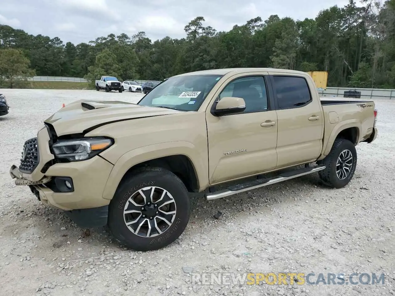 1 Photograph of a damaged car 5TFAZ5CN9LX089237 TOYOTA TACOMA 2020