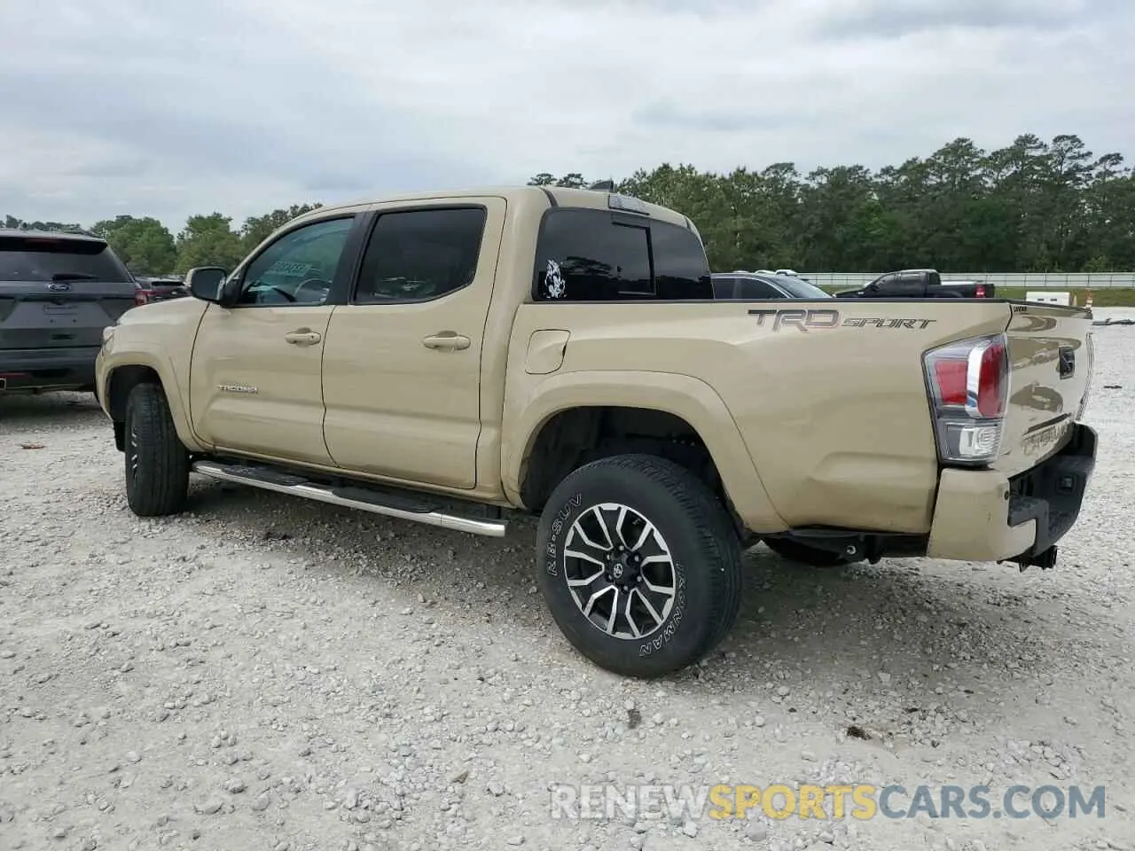 2 Photograph of a damaged car 5TFAZ5CN9LX089237 TOYOTA TACOMA 2020