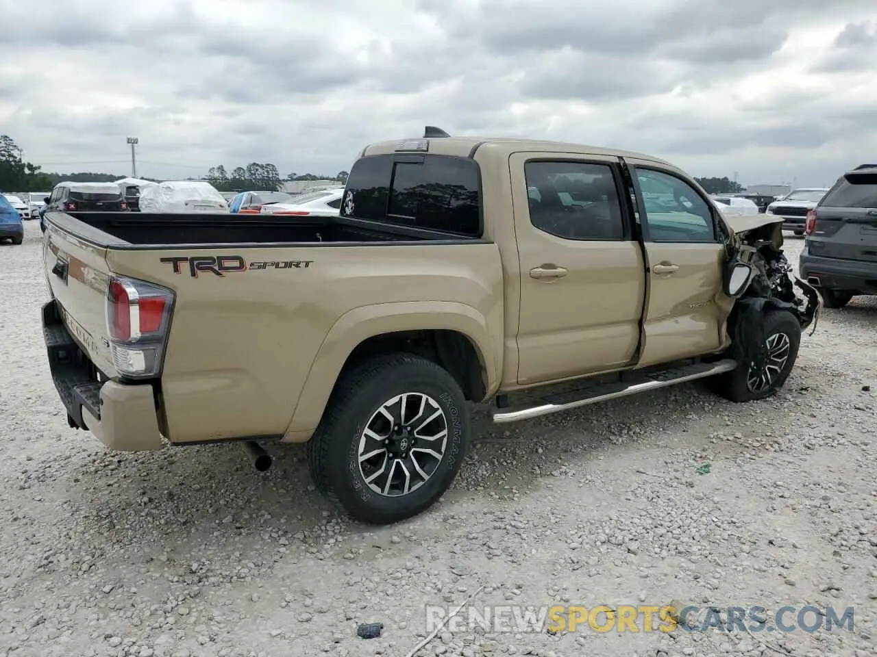3 Photograph of a damaged car 5TFAZ5CN9LX089237 TOYOTA TACOMA 2020