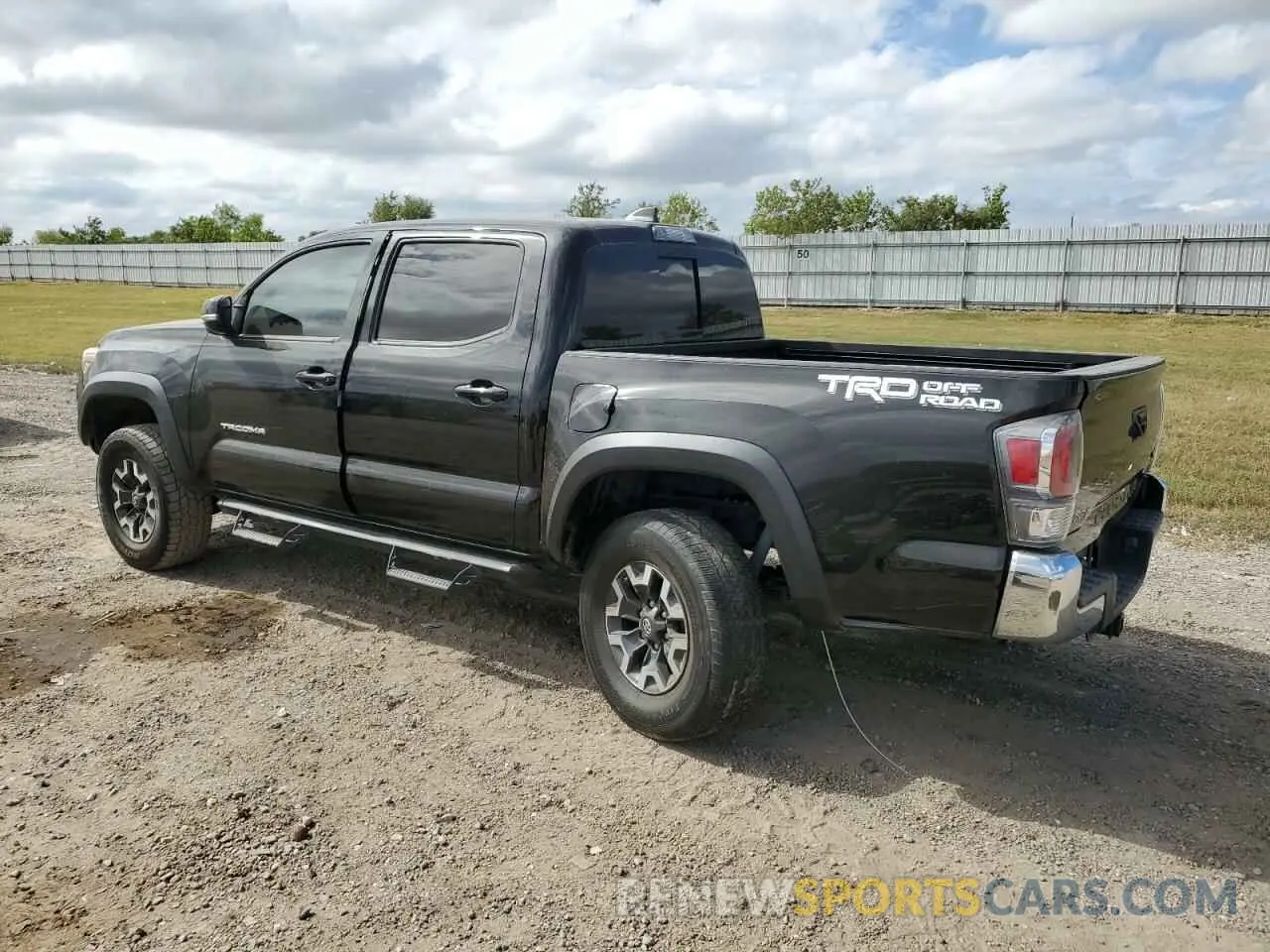 2 Photograph of a damaged car 5TFAZ5CN9LX092123 TOYOTA TACOMA 2020