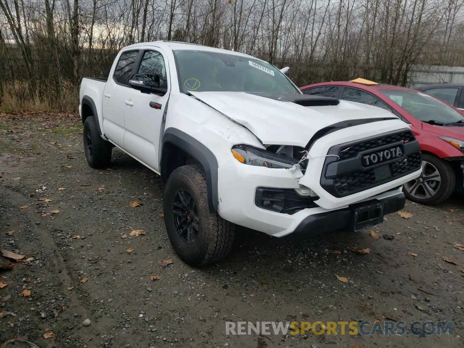 1 Photograph of a damaged car 5TFCZ5AN0LX218526 TOYOTA TACOMA 2020