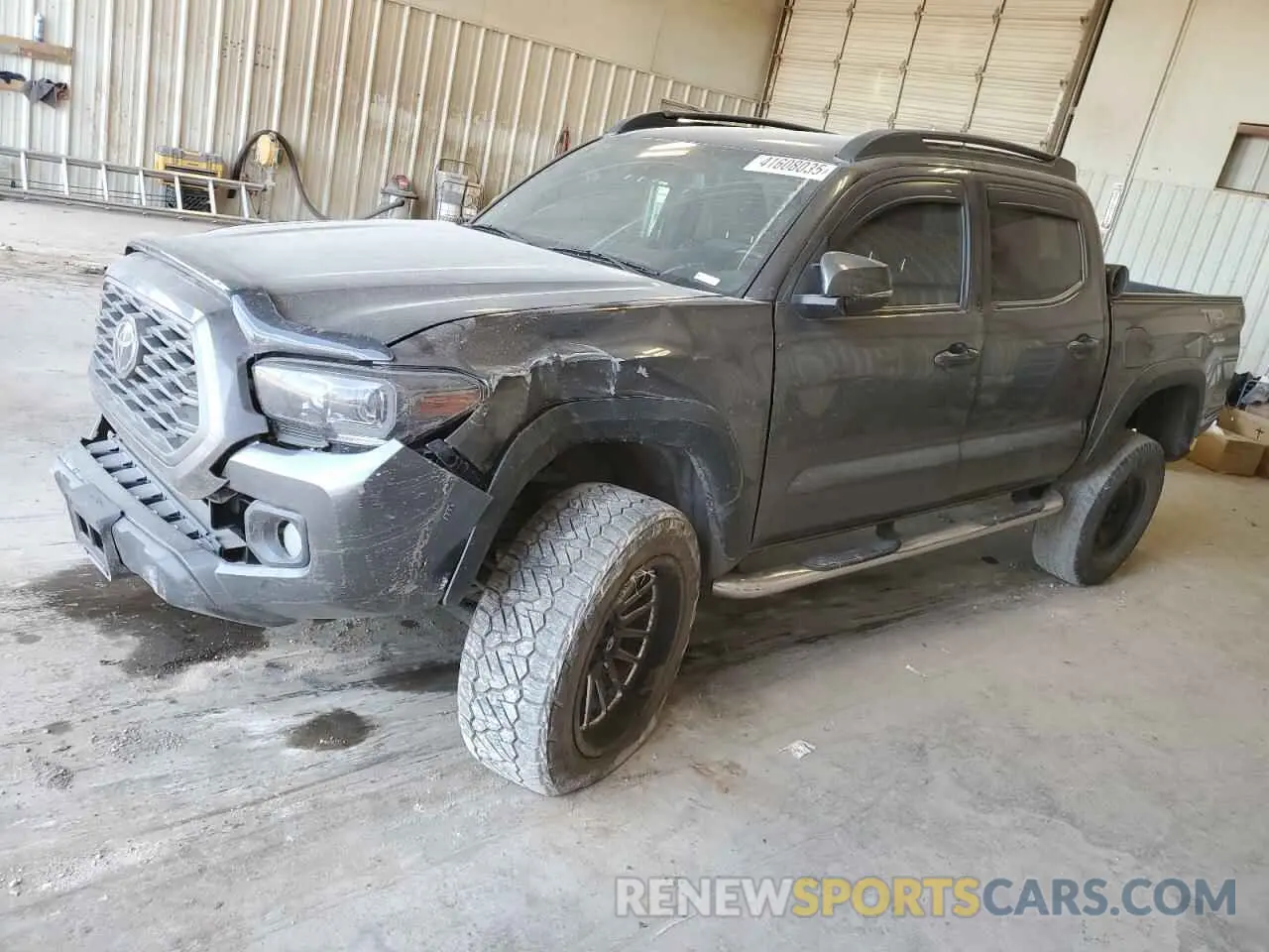 1 Photograph of a damaged car 5TFCZ5AN0LX225458 TOYOTA TACOMA 2020