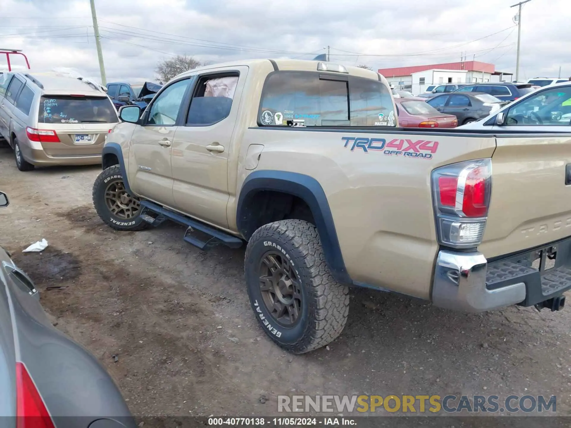 3 Photograph of a damaged car 5TFCZ5AN1LX226456 TOYOTA TACOMA 2020