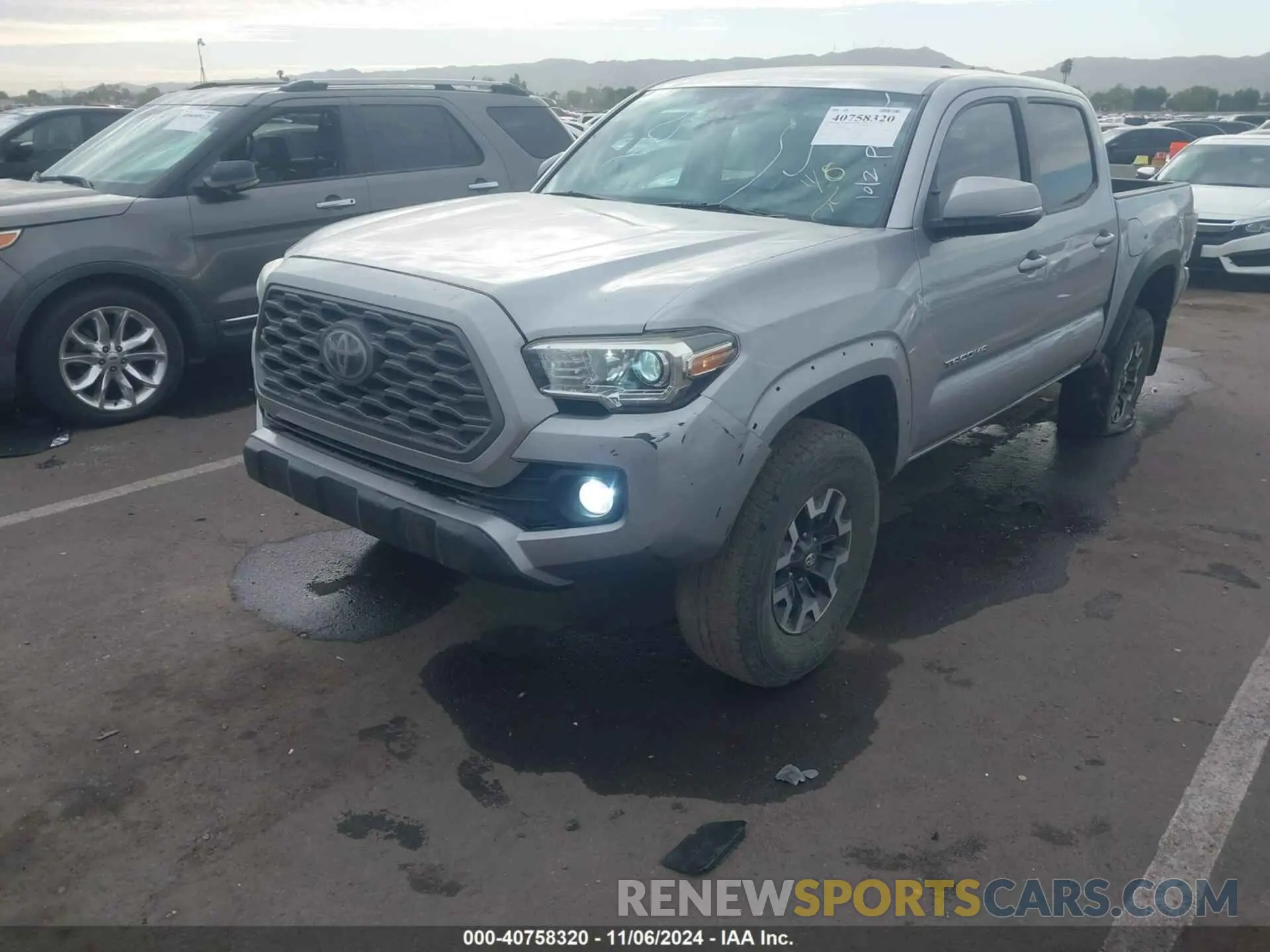 6 Photograph of a damaged car 5TFCZ5AN1LX240678 TOYOTA TACOMA 2020