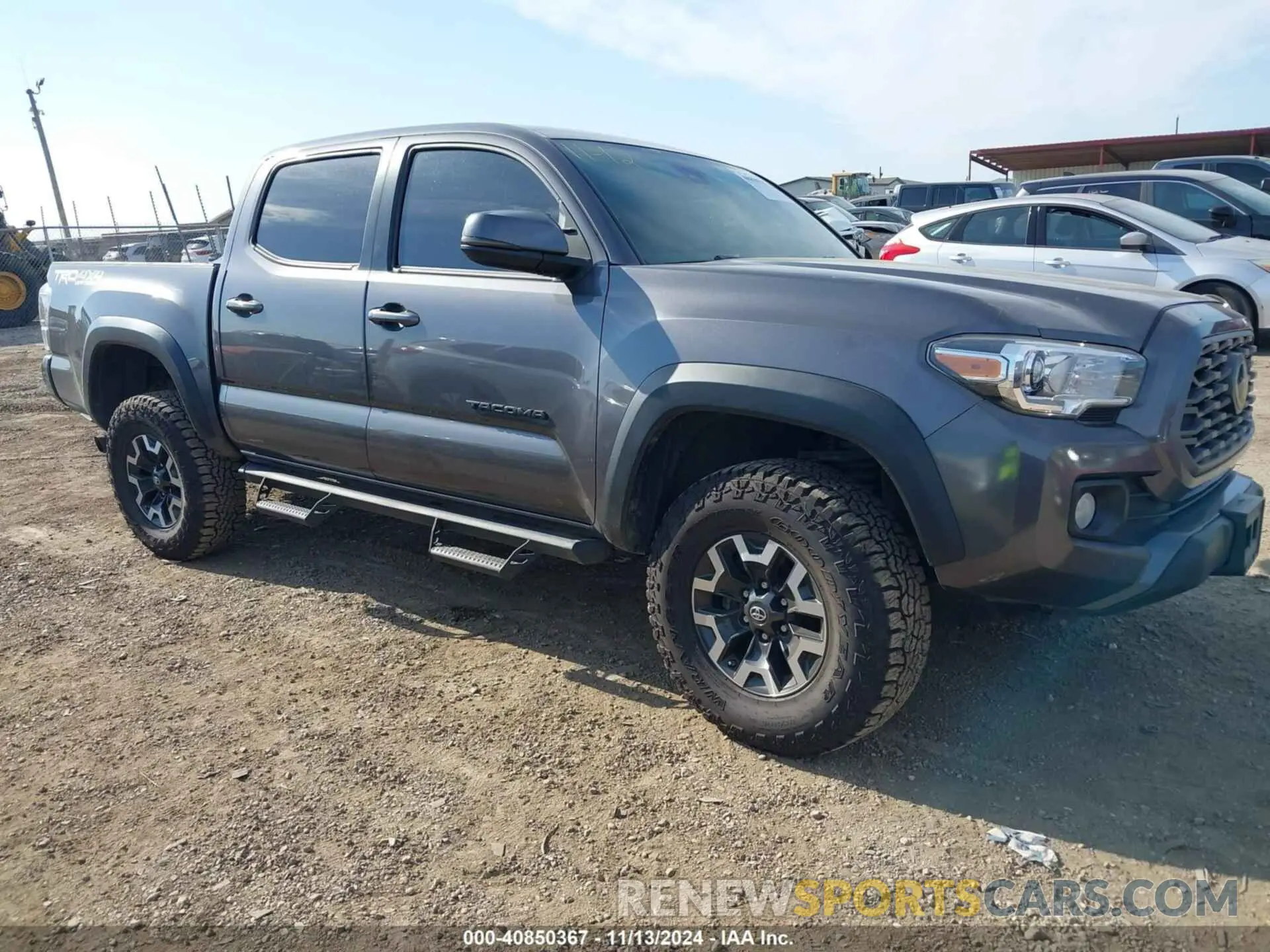 1 Photograph of a damaged car 5TFCZ5AN2LX239488 TOYOTA TACOMA 2020