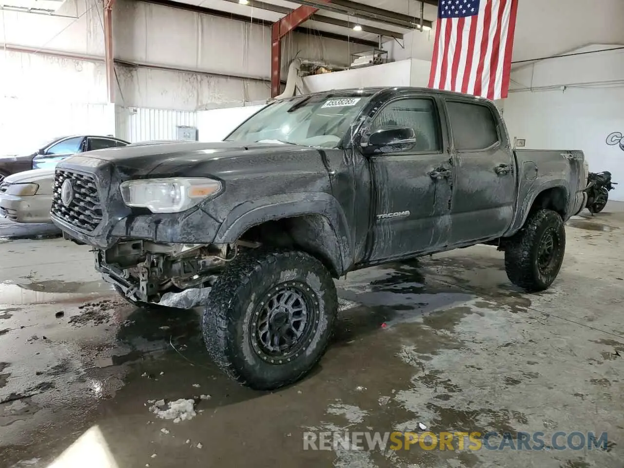 1 Photograph of a damaged car 5TFCZ5AN3LX231240 TOYOTA TACOMA 2020