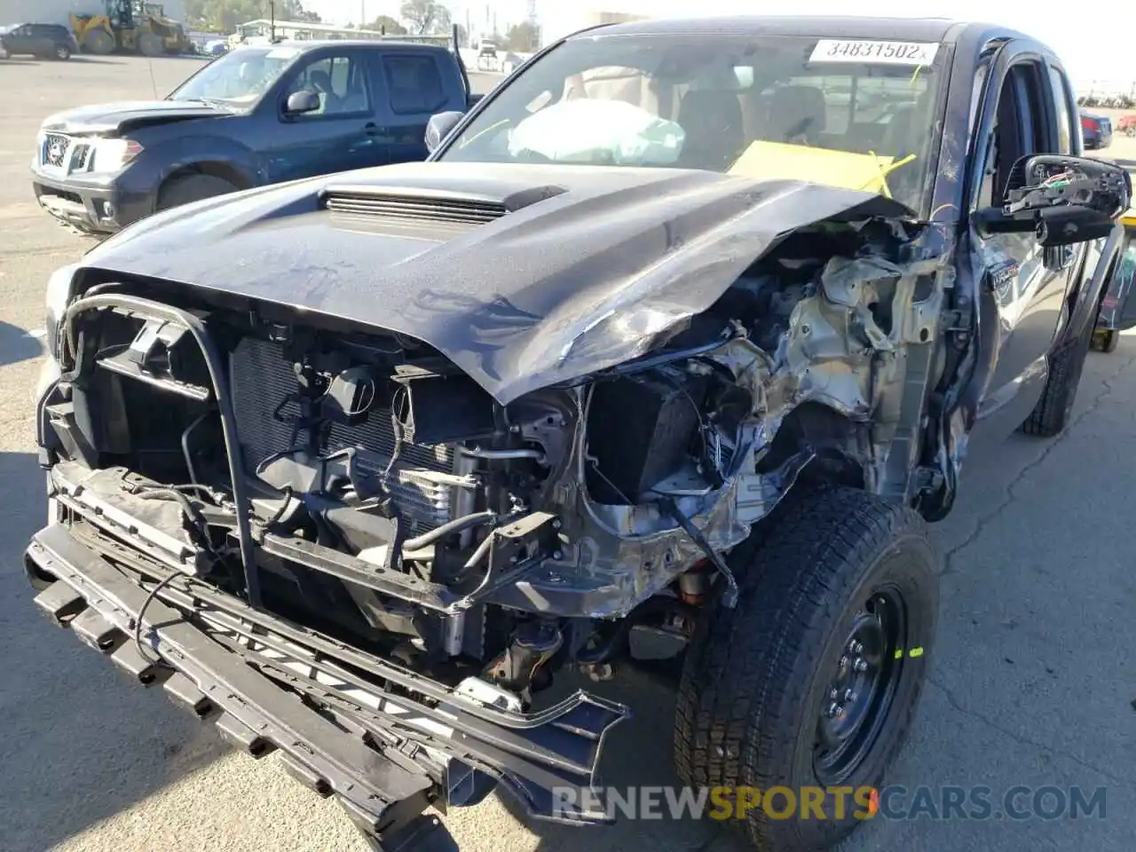 9 Photograph of a damaged car 5TFCZ5AN4LX219274 TOYOTA TACOMA 2020