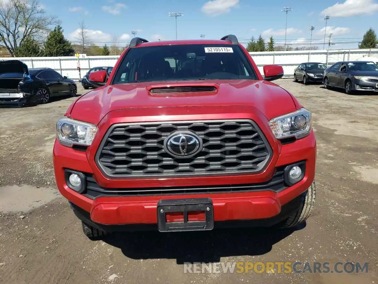 5 Photograph of a damaged car 5TFCZ5AN4LX231599 TOYOTA TACOMA 2020