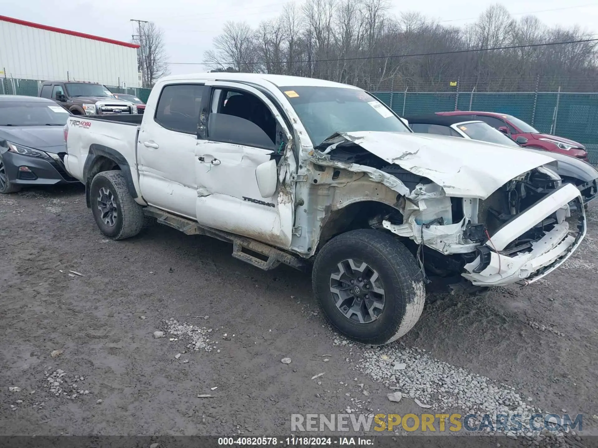 1 Photograph of a damaged car 5TFCZ5AN4LX234812 TOYOTA TACOMA 2020