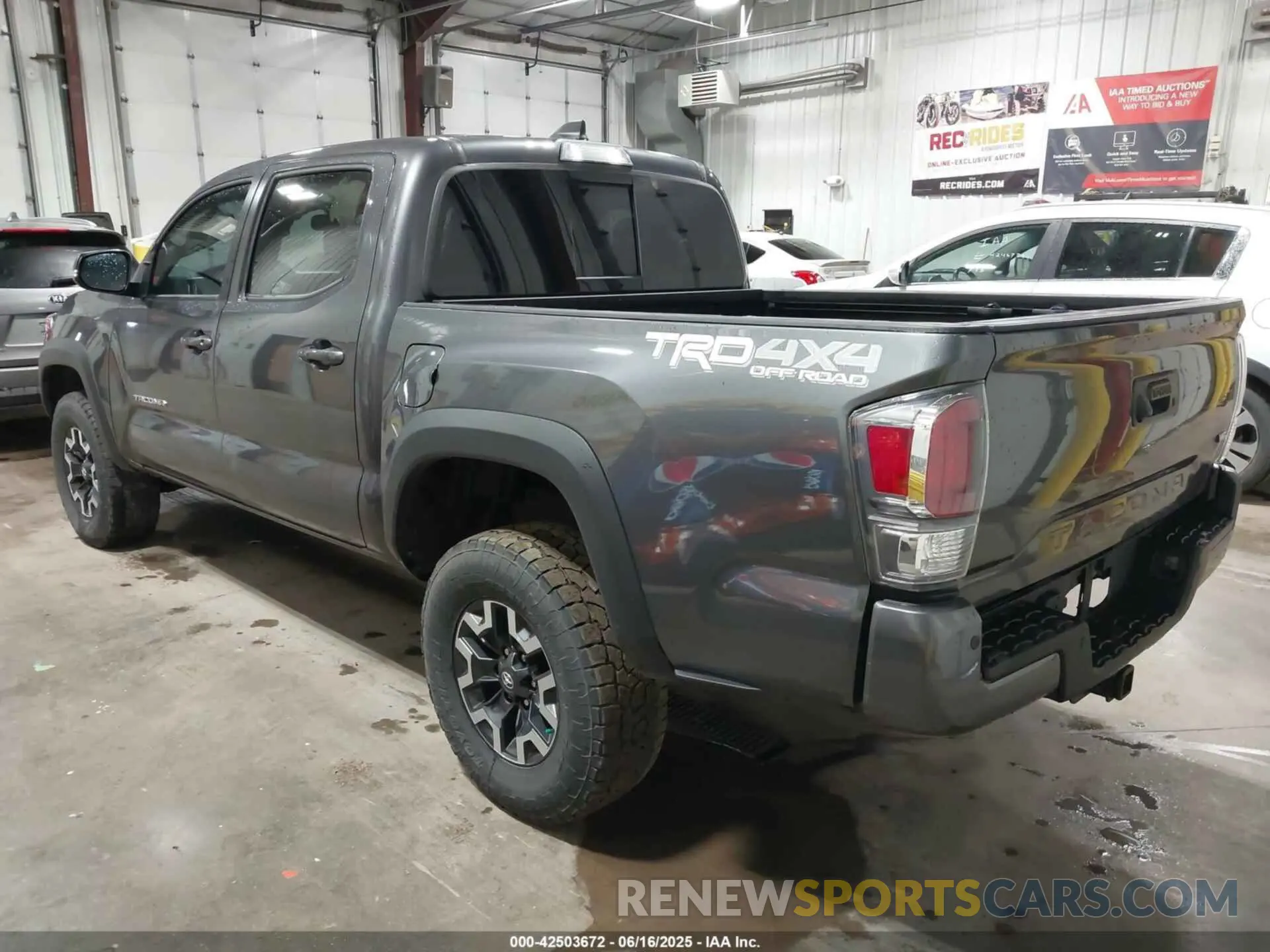 3 Photograph of a damaged car 5TFCZ5AN4LX241761 TOYOTA TACOMA 2020