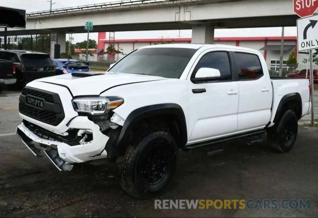 2 Photograph of a damaged car 5TFCZ5AN5LX236083 TOYOTA TACOMA 2020