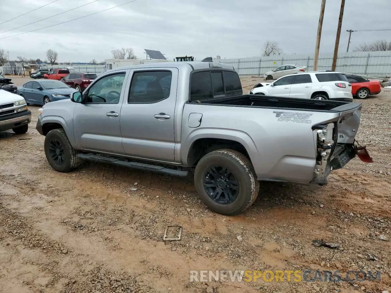 2 Photograph of a damaged car 5TFCZ5AN5LX237766 TOYOTA TACOMA 2020