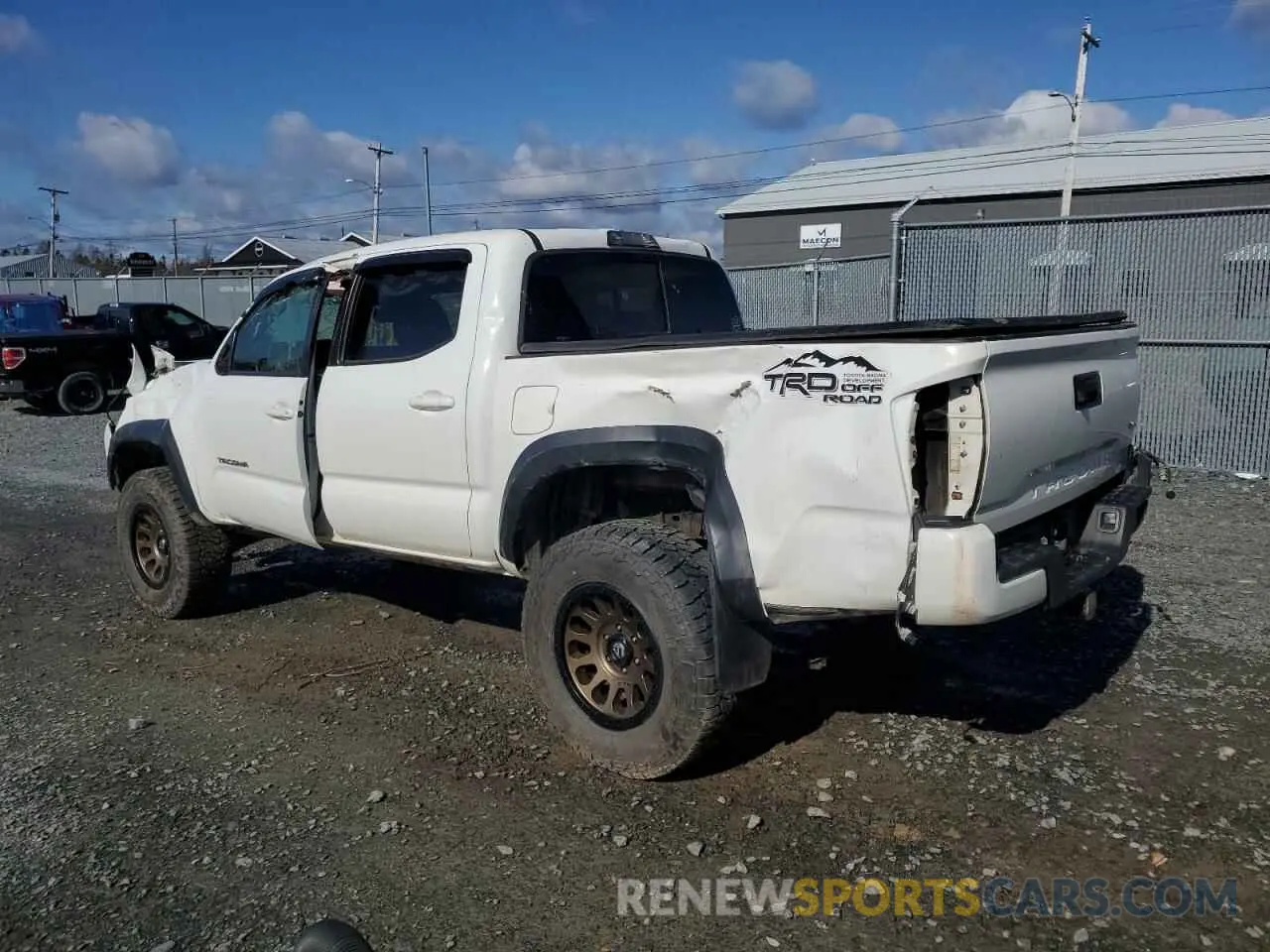 2 Photograph of a damaged car 5TFCZ5AN5LX238688 TOYOTA TACOMA 2020