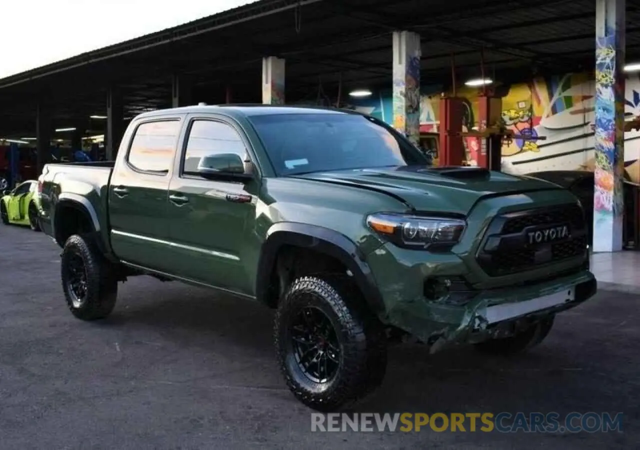 1 Photograph of a damaged car 5TFCZ5AN6LX228705 TOYOTA TACOMA 2020