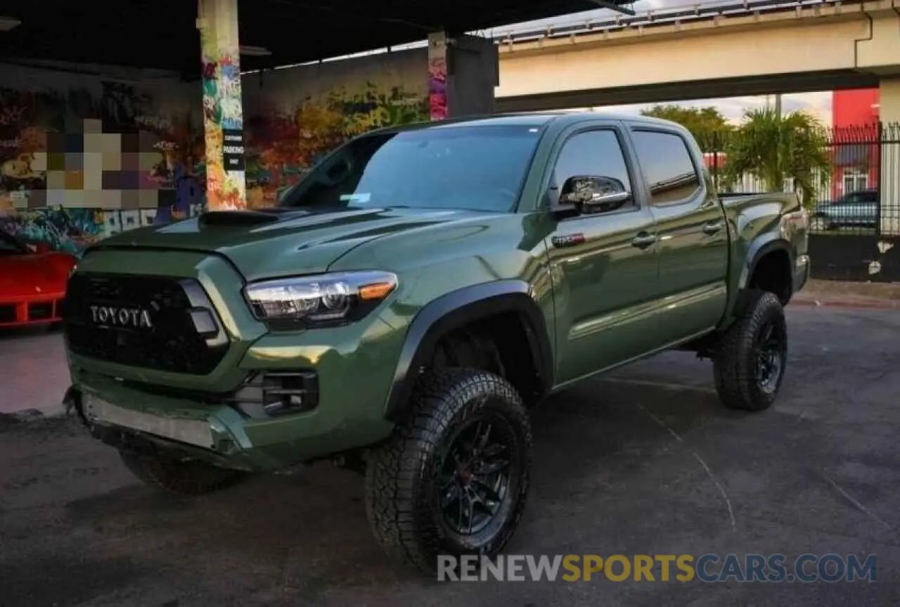 2 Photograph of a damaged car 5TFCZ5AN6LX228705 TOYOTA TACOMA 2020
