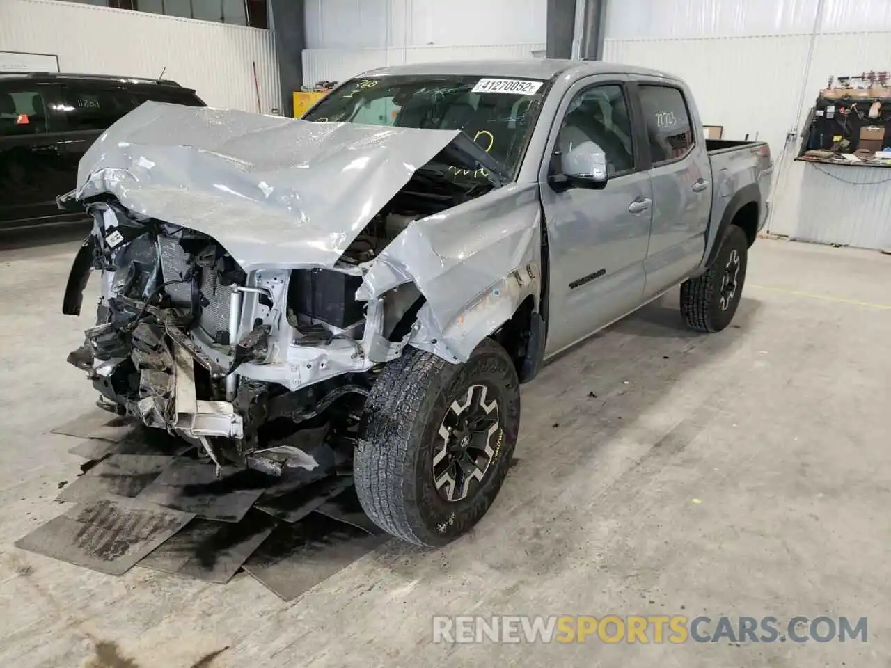 2 Photograph of a damaged car 5TFCZ5AN6LX232270 TOYOTA TACOMA 2020