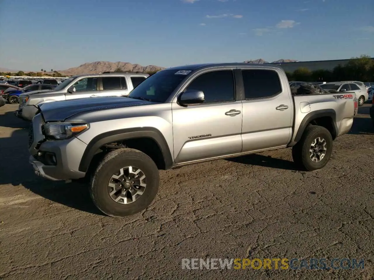 1 Photograph of a damaged car 5TFCZ5AN6LX235685 TOYOTA TACOMA 2020