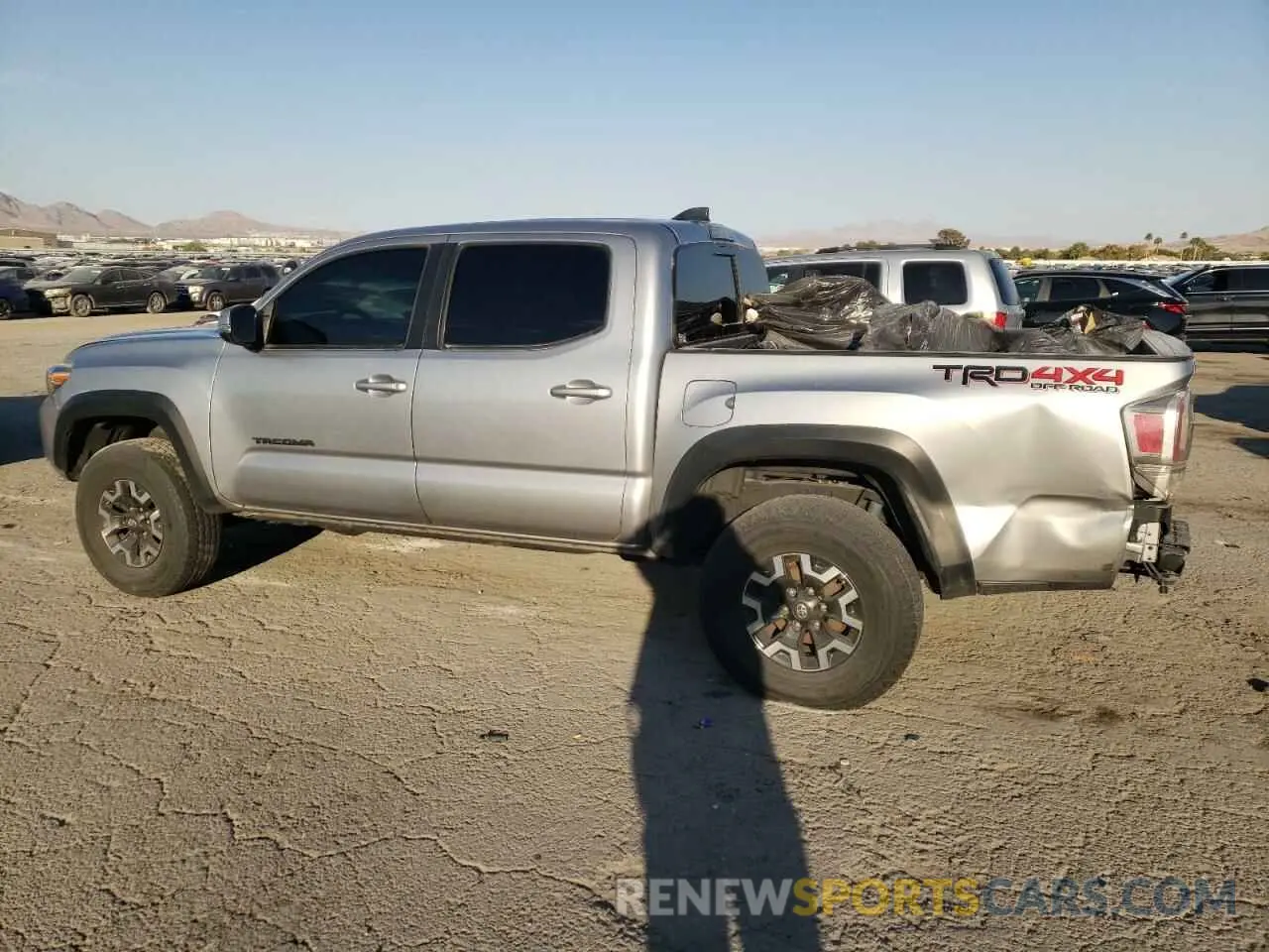 2 Photograph of a damaged car 5TFCZ5AN6LX235685 TOYOTA TACOMA 2020