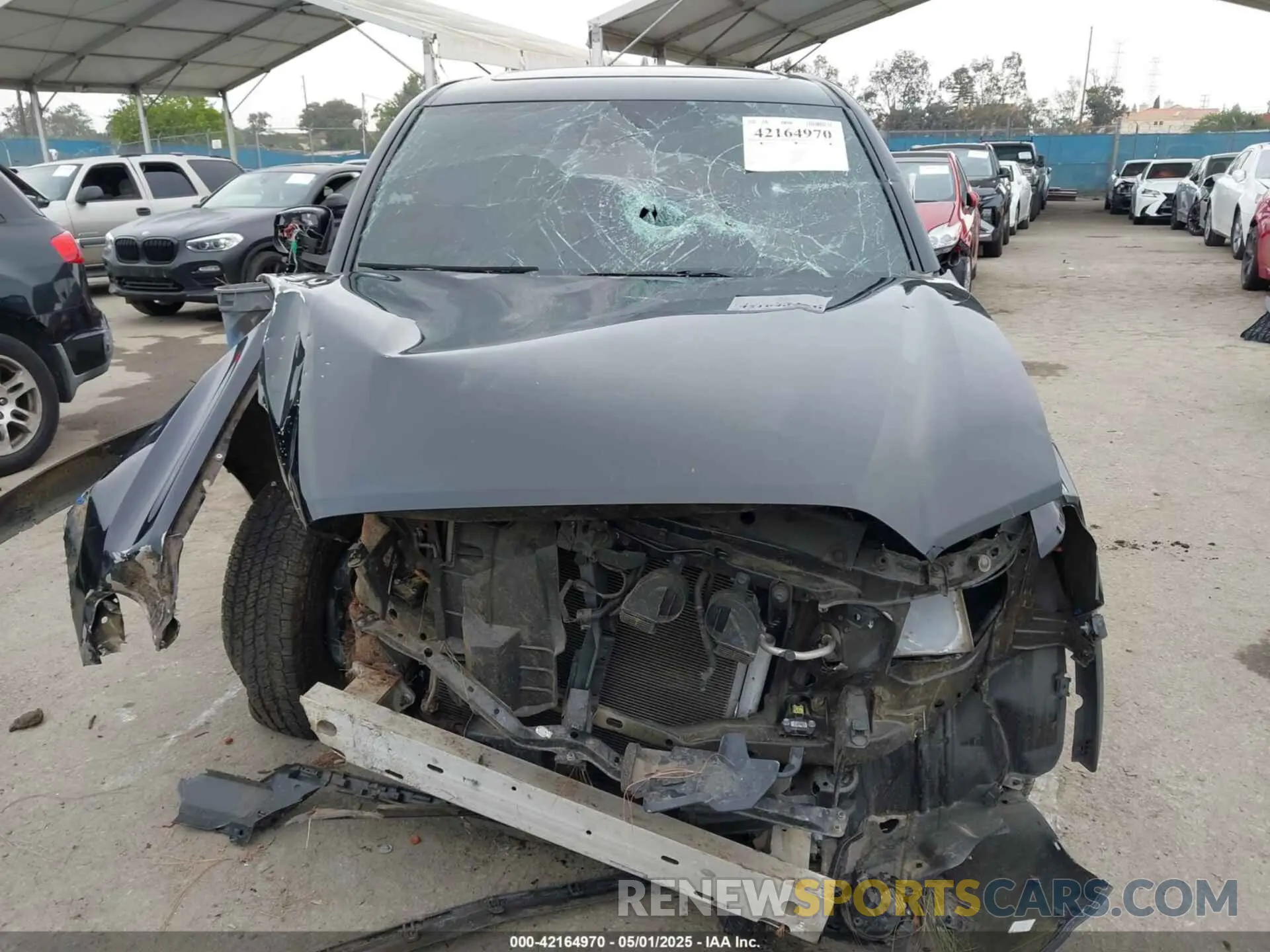 11 Photograph of a damaged car 5TFCZ5AN7LX222850 TOYOTA TACOMA 2020