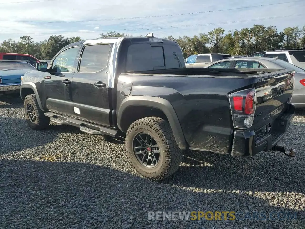 2 Photograph of a damaged car 5TFCZ5AN8LX236532 TOYOTA TACOMA 2020