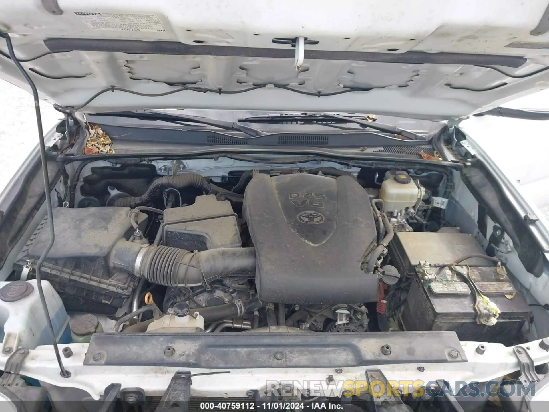 10 Photograph of a damaged car 5TFCZ5AN8LX243416 TOYOTA TACOMA 2020