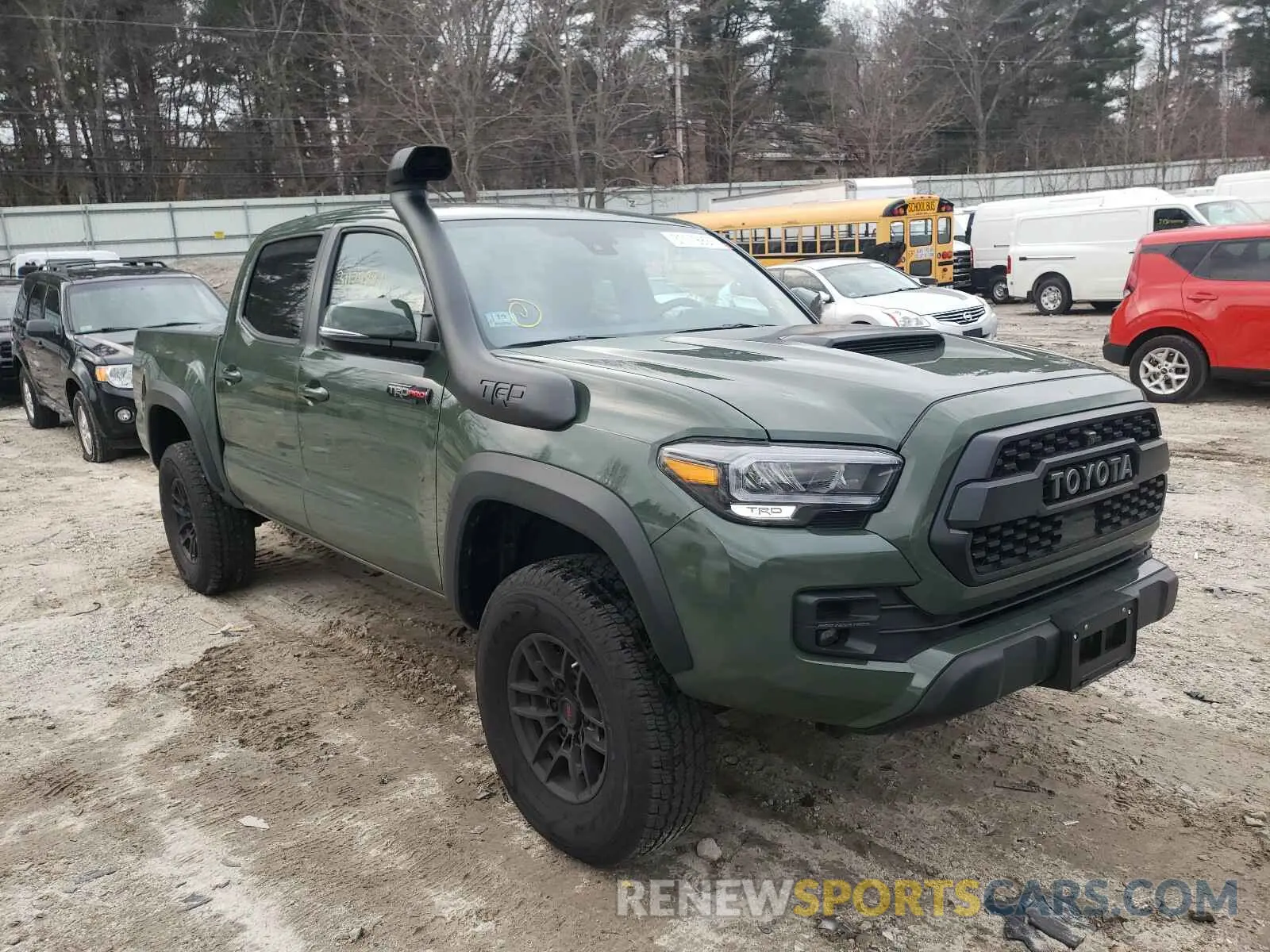 1 Photograph of a damaged car 5TFCZ5AN8LX243643 TOYOTA TACOMA 2020