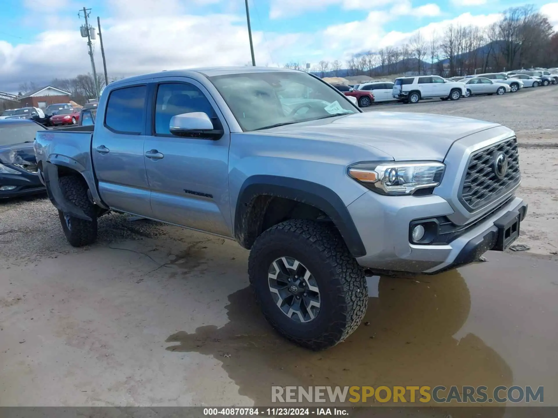 1 Photograph of a damaged car 5TFCZ5AN9LX212885 TOYOTA TACOMA 2020