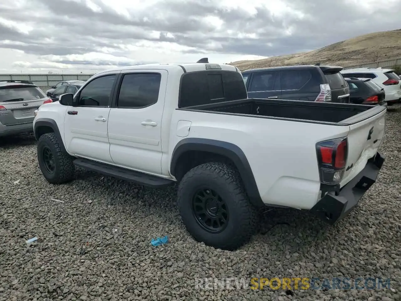 2 Photograph of a damaged car 5TFCZ5AN9LX219819 TOYOTA TACOMA 2020