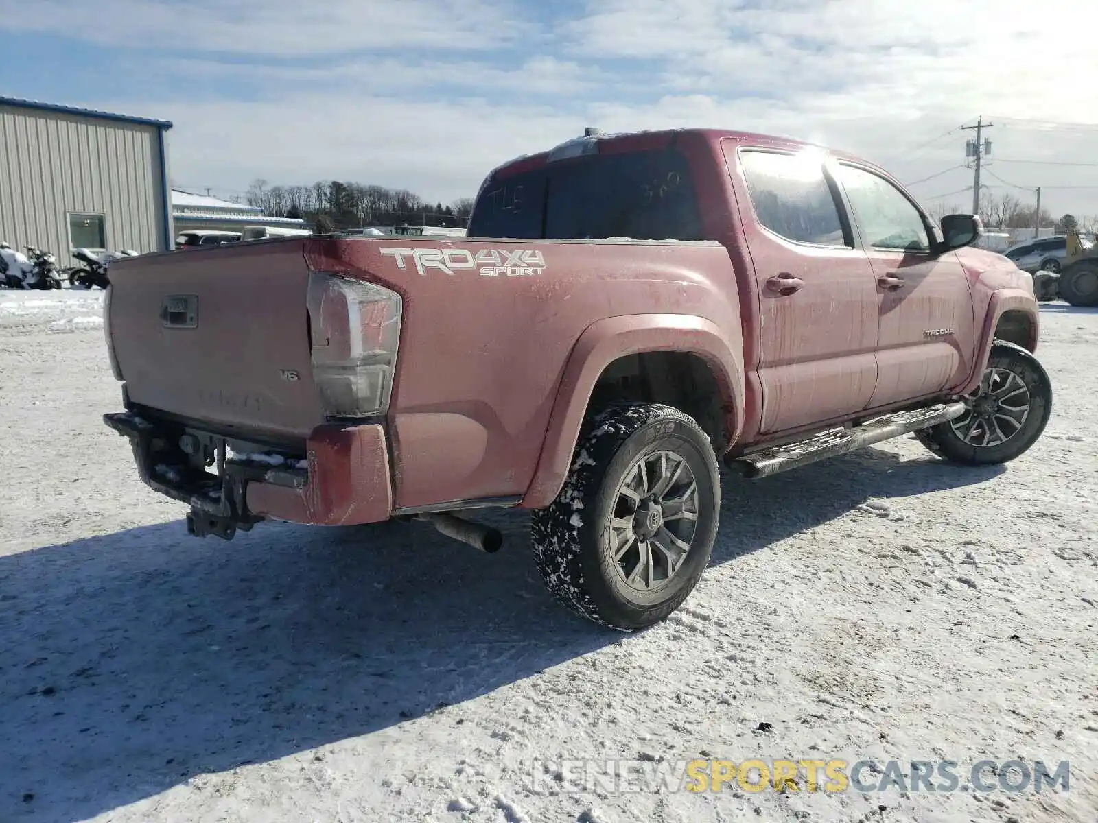 4 Photograph of a damaged car 5TFCZ5AN9LX223238 TOYOTA TACOMA 2020