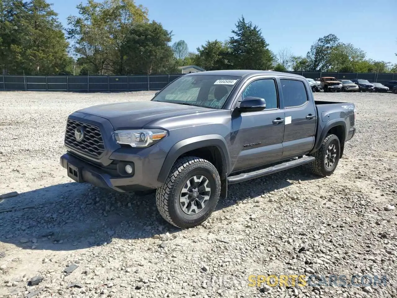 1 Photograph of a damaged car 5TFCZ5ANXLX228397 TOYOTA TACOMA 2020
