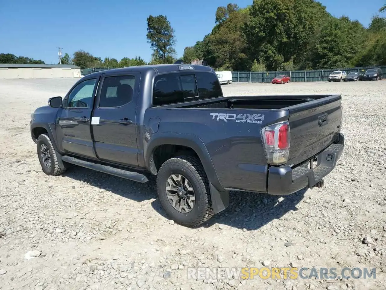 2 Photograph of a damaged car 5TFCZ5ANXLX228397 TOYOTA TACOMA 2020