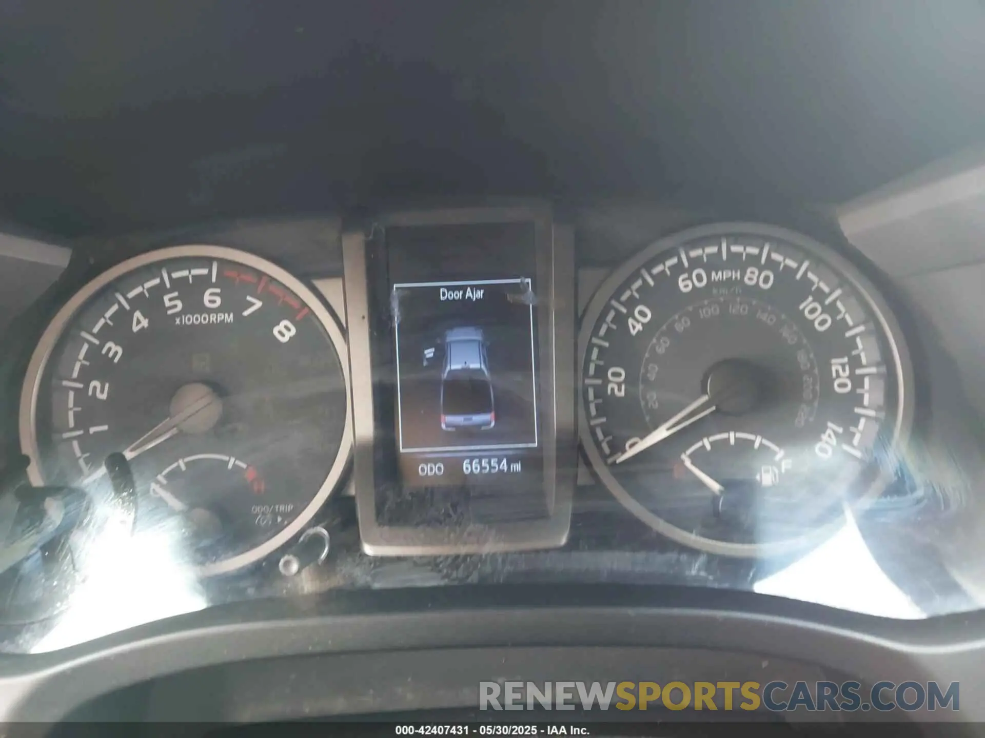 7 Photograph of a damaged car 5TFCZ5ANXLX236855 TOYOTA TACOMA 2020
