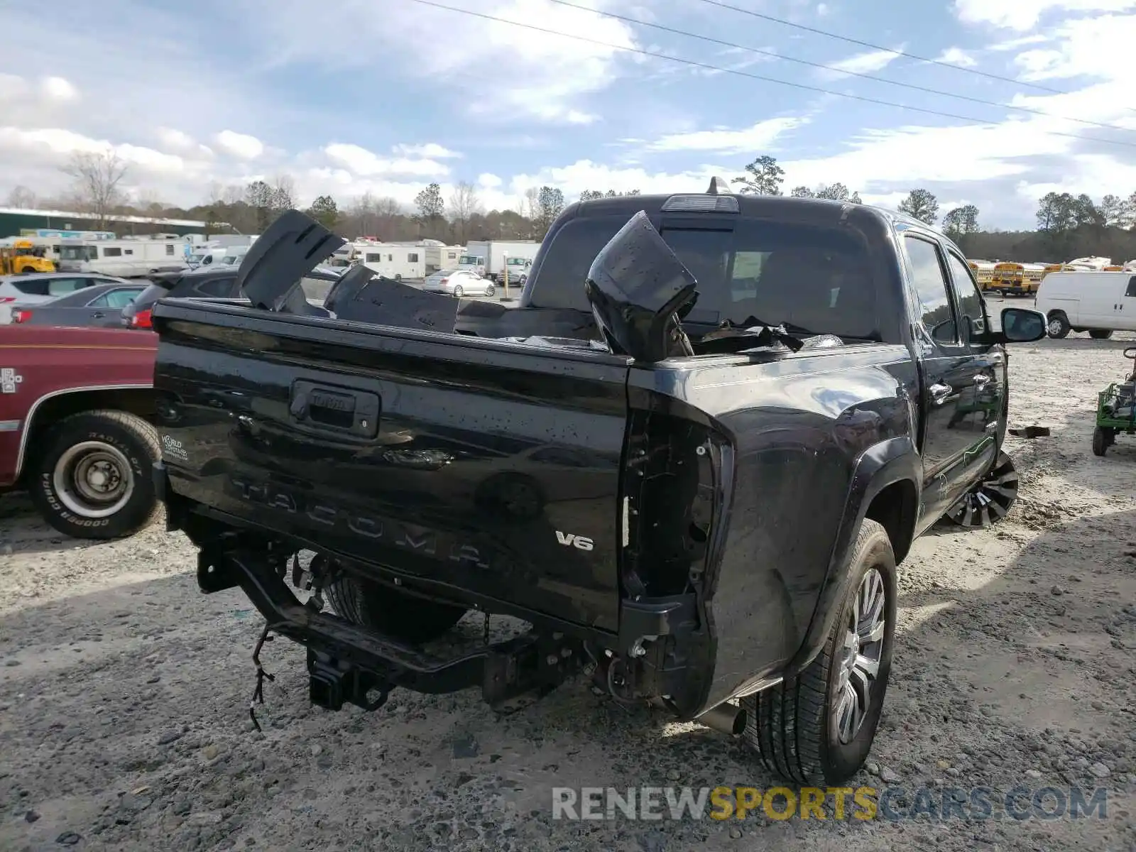 4 Photograph of a damaged car 5TFEZ5CN9LX088591 TOYOTA TACOMA 2020