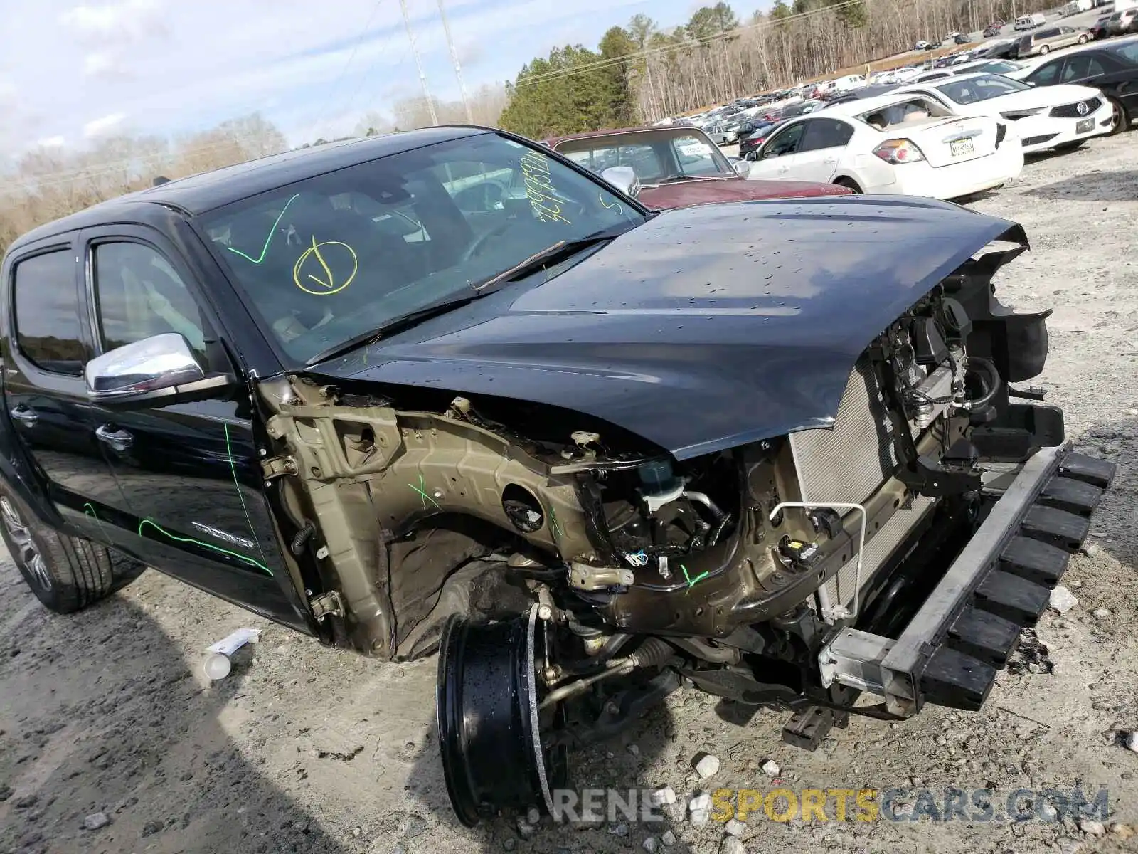 9 Photograph of a damaged car 5TFEZ5CN9LX088591 TOYOTA TACOMA 2020