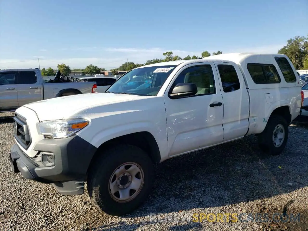 1 Photograph of a damaged car 5TFRX5GN0LX179797 TOYOTA TACOMA 2020