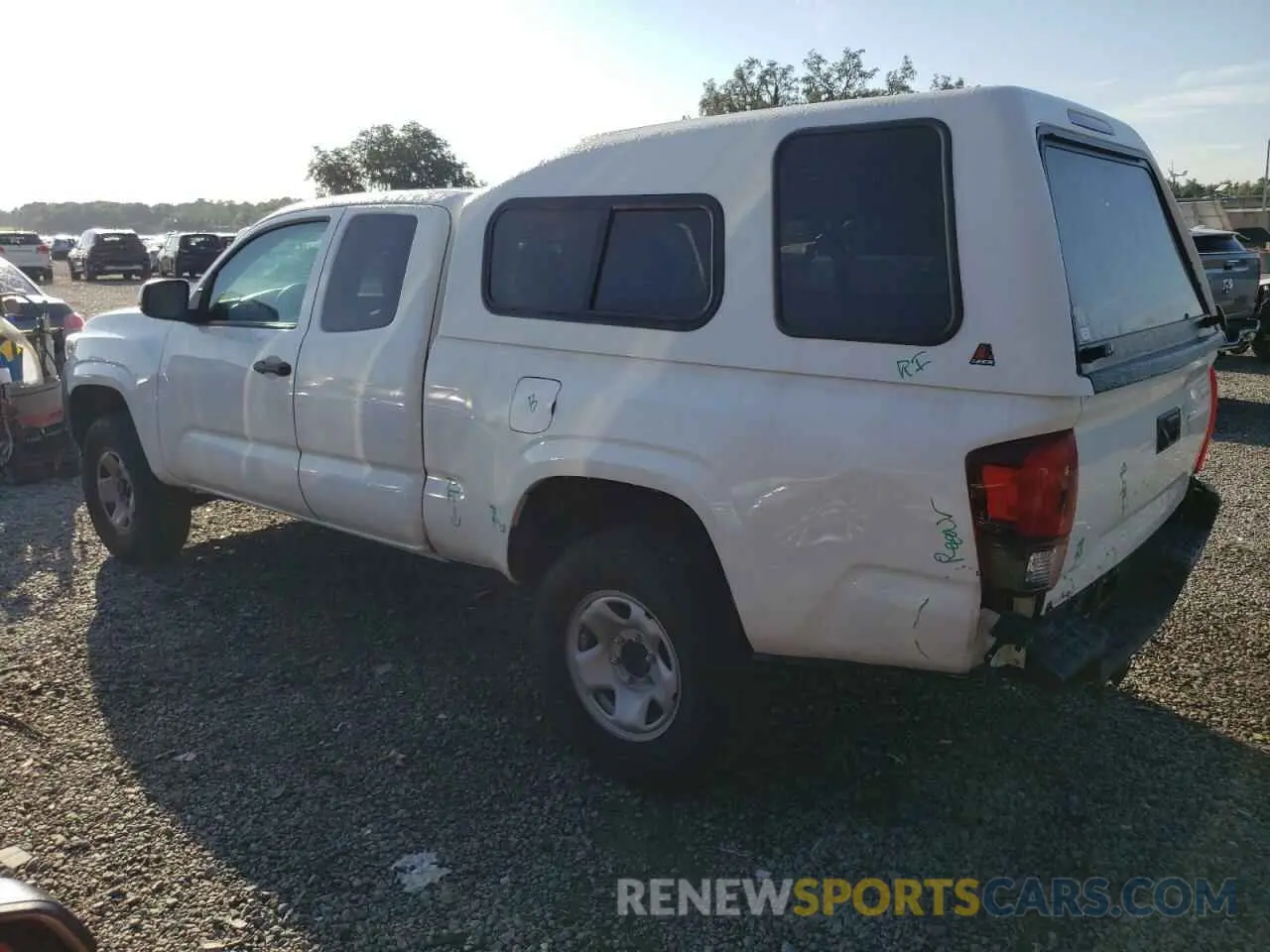 2 Photograph of a damaged car 5TFRX5GN0LX179797 TOYOTA TACOMA 2020