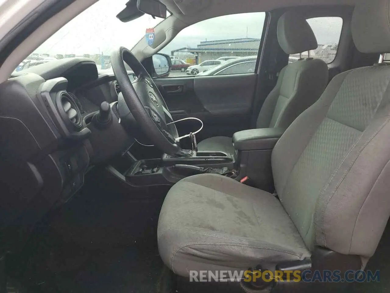 7 Photograph of a damaged car 5TFRX5GN2LX166419 TOYOTA TACOMA 2020