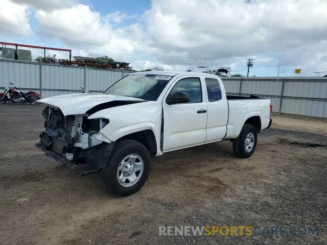 1 Photograph of a damaged car 5TFRX5GN2LX178506 TOYOTA TACOMA 2020
