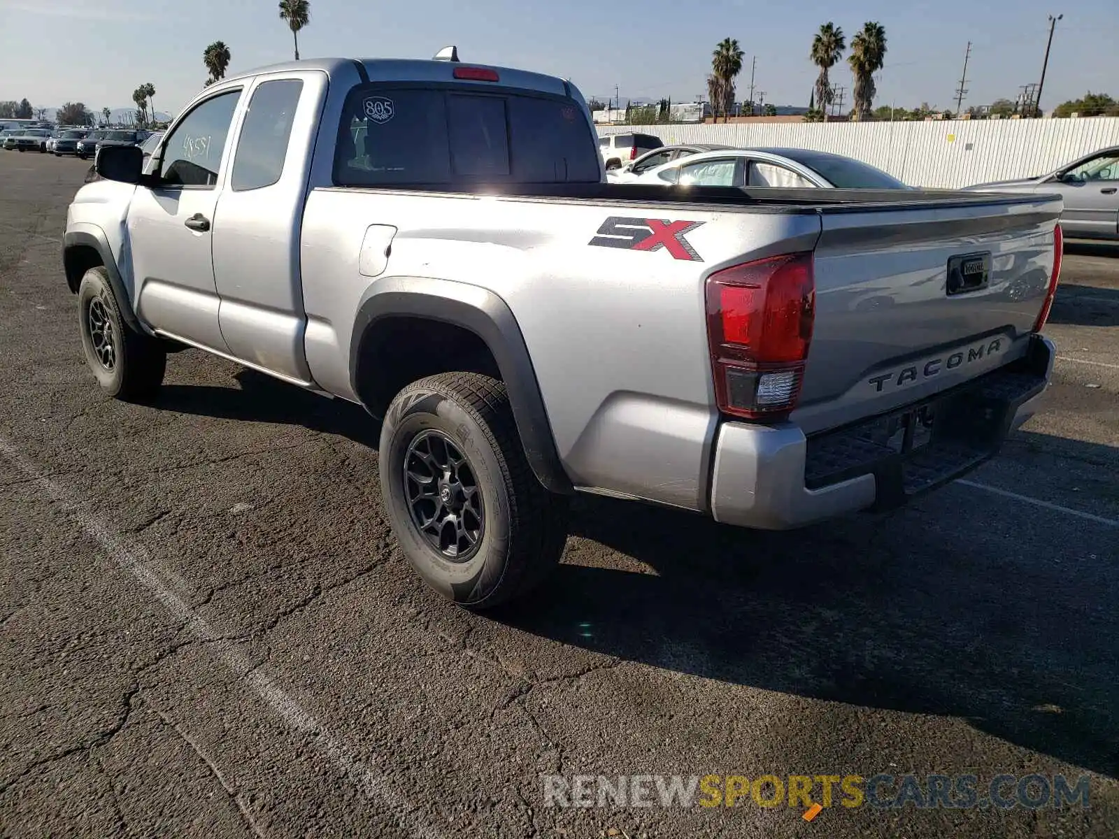 3 Photograph of a damaged car 5TFRX5GN3LX169930 TOYOTA TACOMA 2020