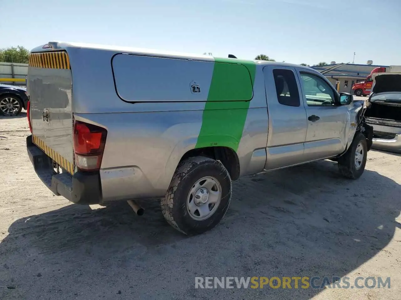 3 Photograph of a damaged car 5TFRX5GN4LX167393 TOYOTA TACOMA 2020