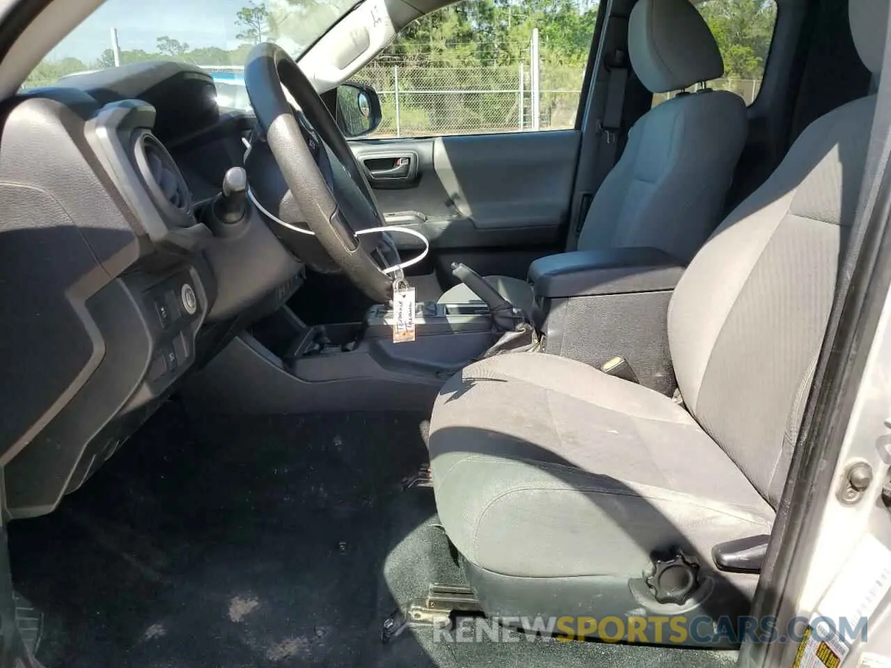 7 Photograph of a damaged car 5TFRX5GN4LX167393 TOYOTA TACOMA 2020